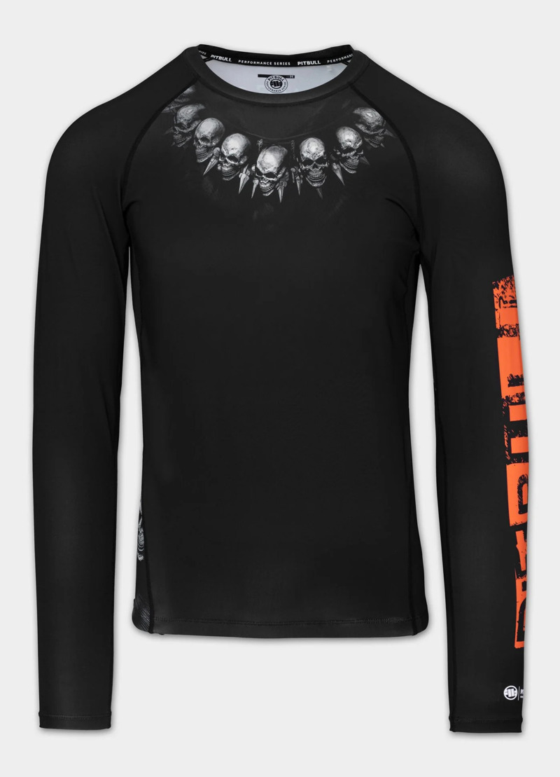 Pitbull sports Blacky Longsleeve Rashguard